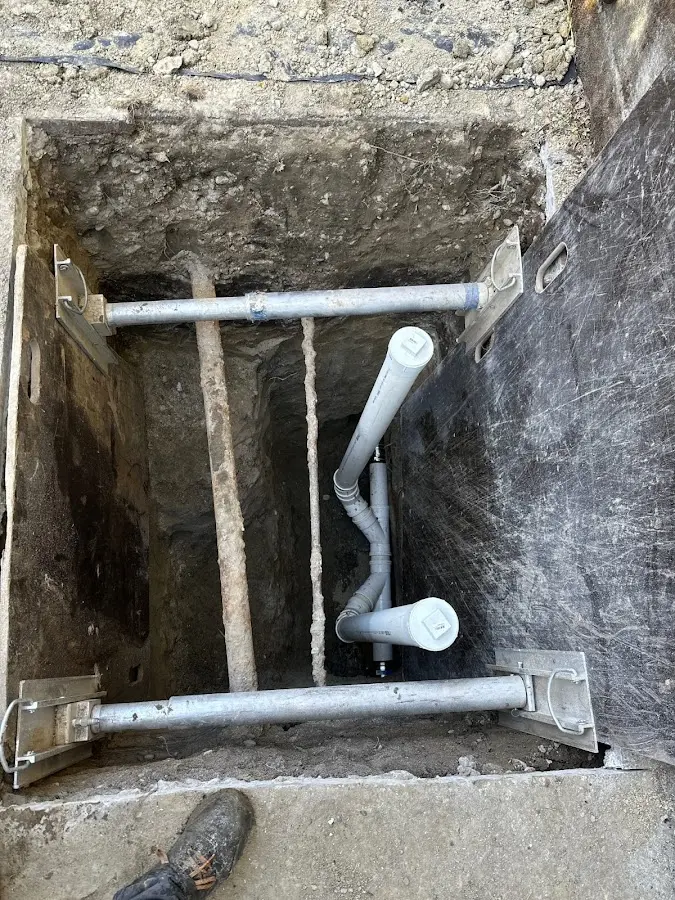 Experienced plumber completing Gas Line Repair work in Williamston